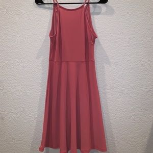mauve dress